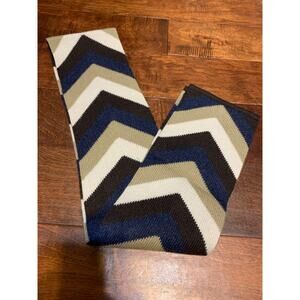 Banana Republic Men's Wool Scarf Brown Blue